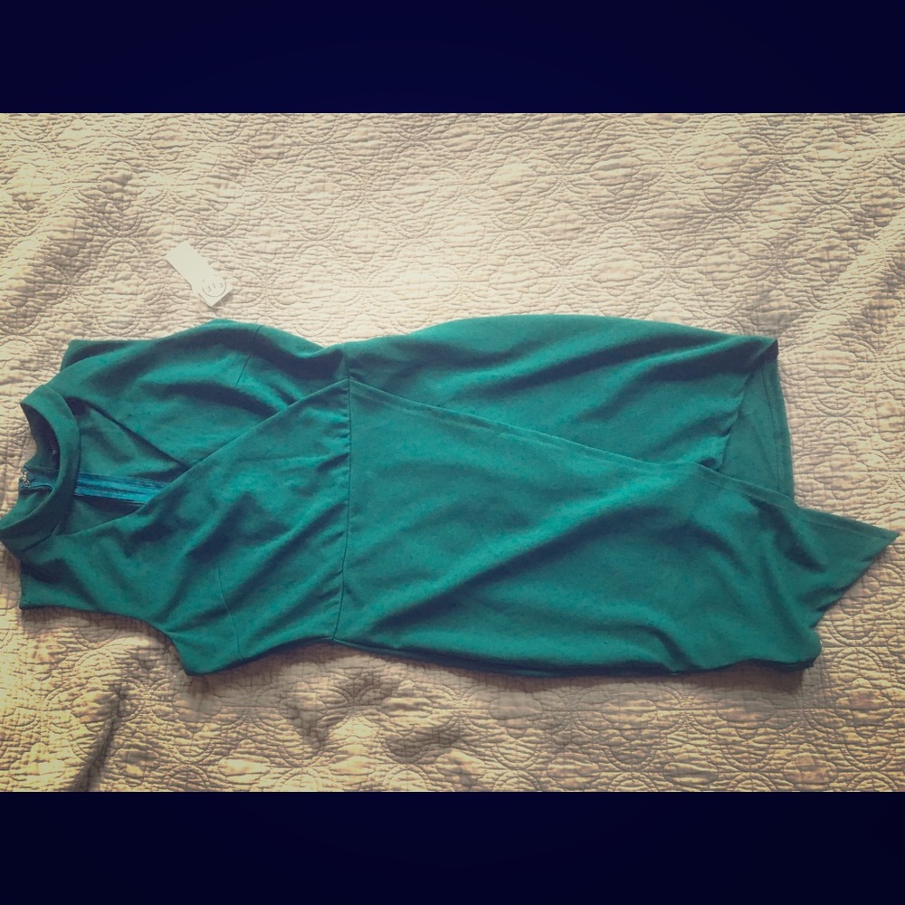 Fashion to Figure NWT teal cocktail club dress